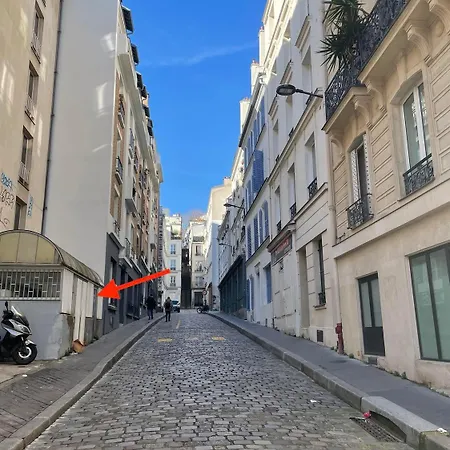 Apartamento Studio For 2 People In Montmartre